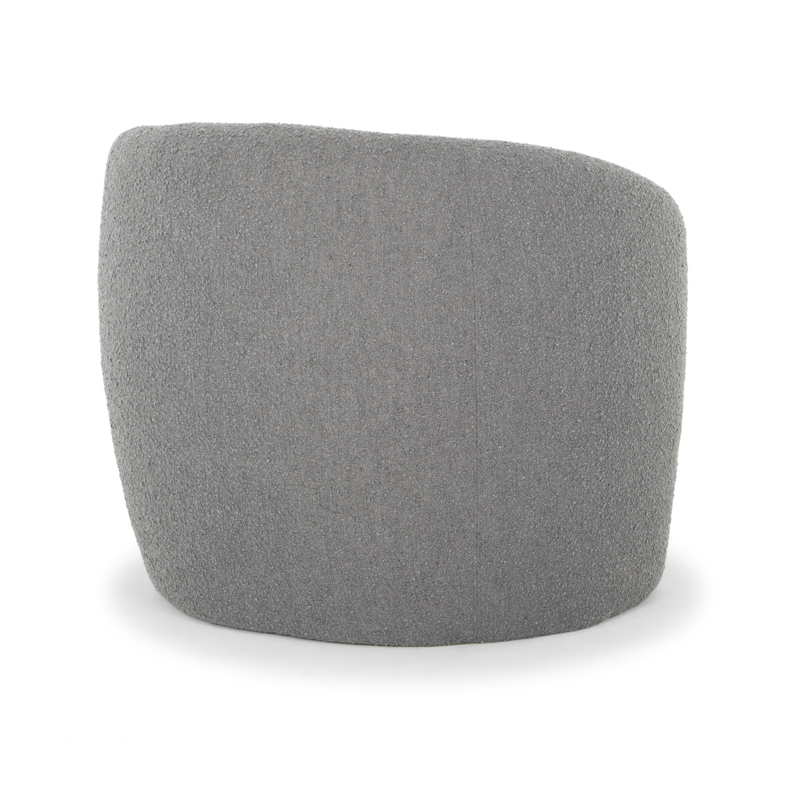 Yancy Barrel Chair, Charcoal
