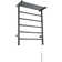 Ancona Miazzo 5-Bar Electric Wall Mount Plug-In and Hardwire Towel Warmer with Shelf