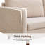 Cicero 204Cm Velvet Flared Arm Sofa-1933434131