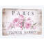 «Paris Flower Market Sign» par Debi Coules, reproduction d'art textuelle sur toile tendue-31841911-71576616-119836501