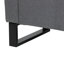 Linen Upholstered Storage Bench