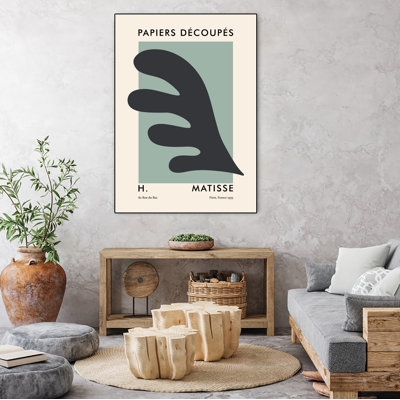 «Papiers Découpés Vi», toile encadrée