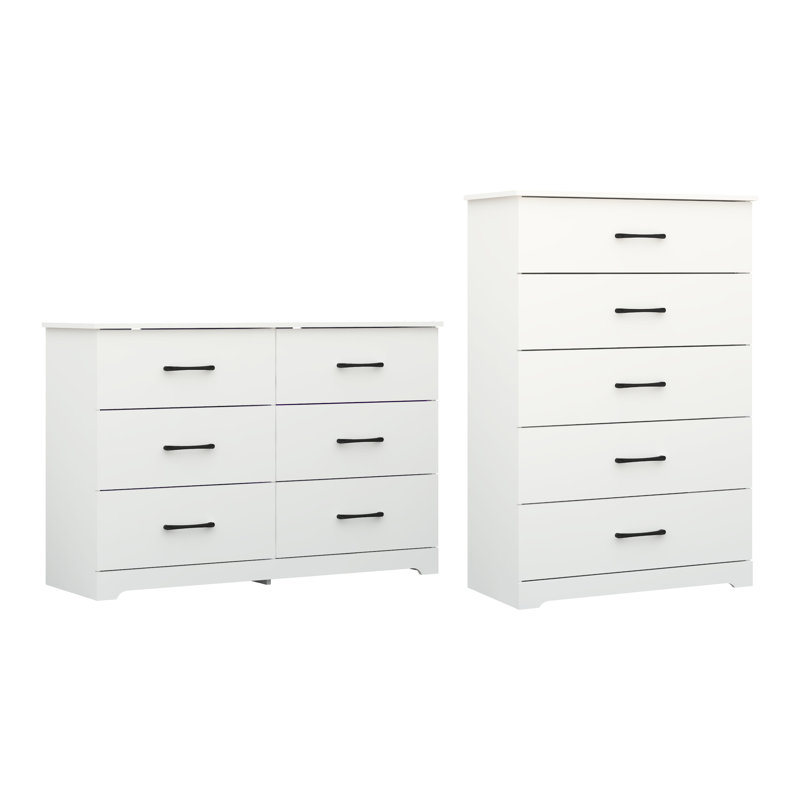 Arkia 2-Piece Bedroom Set, White