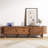Oval Fluted TV Stand  for TV up to 80",Media Console with Sliding Tambour Door-58704284