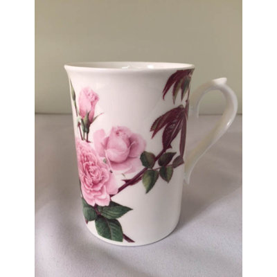 Grande tasse à café en porcelaine à l’anglais de david austin Iyanna