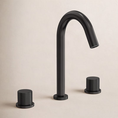 Widespread Bathroom Faucet with Drain