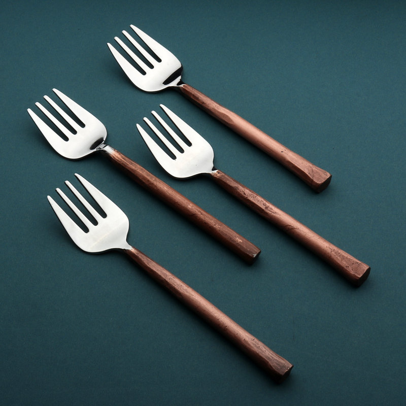 Ahrie INOX ARTISANS Sundance Sardine Table Forks 4 Pc. Set