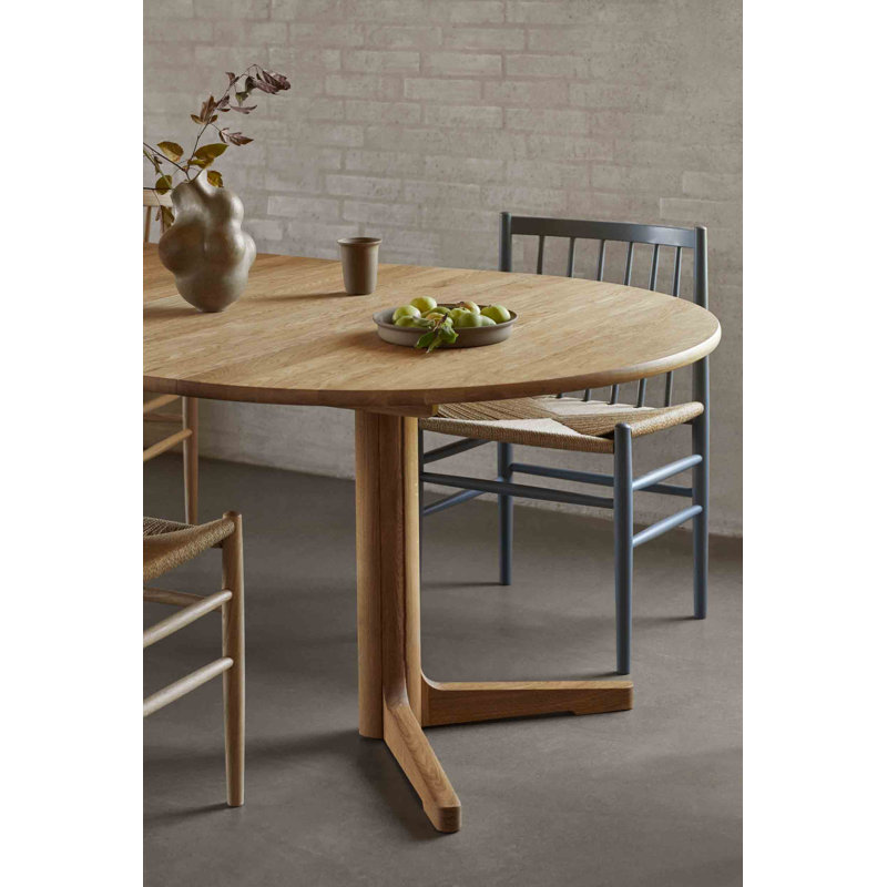 Ry Oval Solid Oak Dining Table
