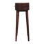 Evonnia 60cm W Solid Wood Bedside Table-711250279