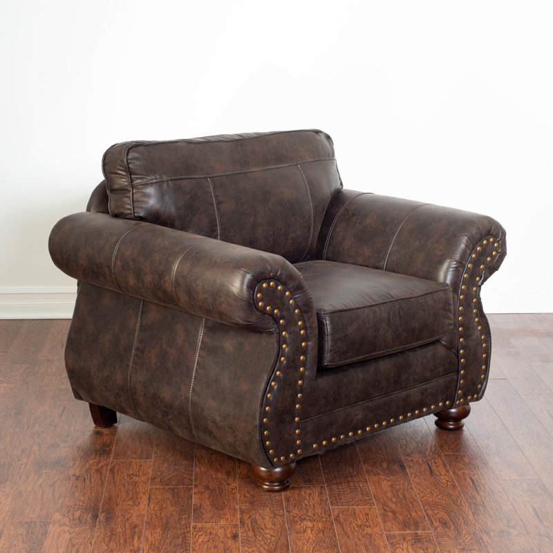Fauteuil à têtes de clou Leinster