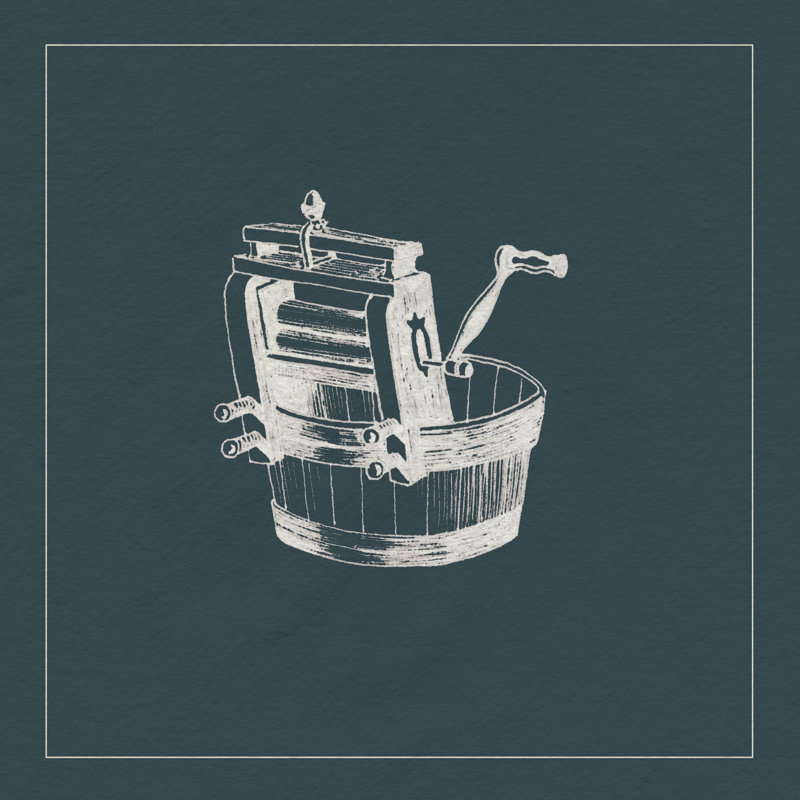 " Laundry Tips I " by Grace Popp, 20" H x 20" W