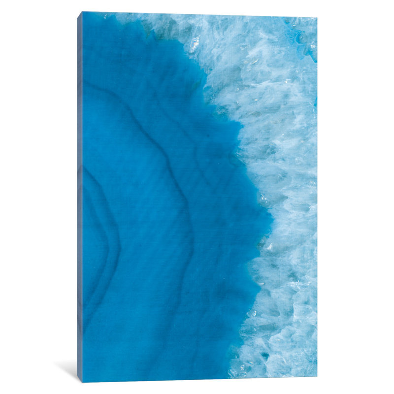 « agate geode ii », reproduction, H 26 po x l 18 po x P 1,5 po, Toile