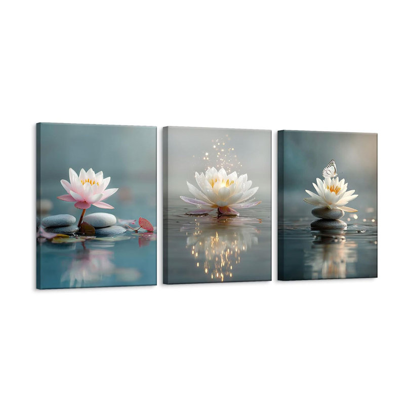 3 Piece Wrapped Canvas Print