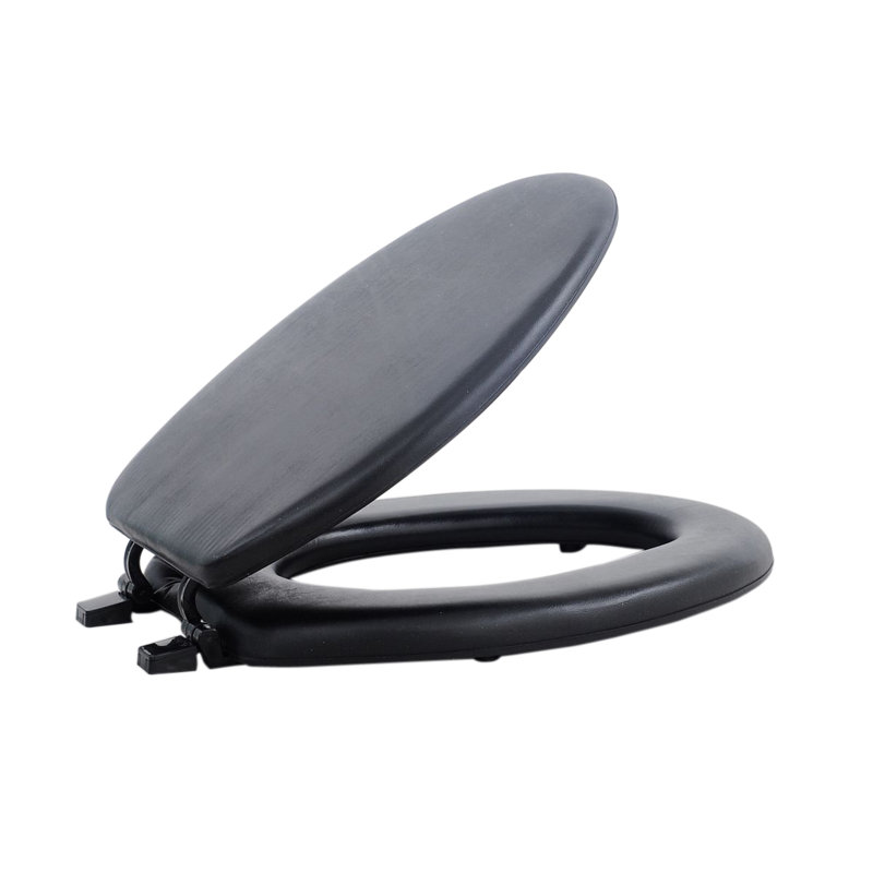 Fantasia Elongated Toilet Seat and Lid, Black