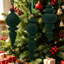 Ensemble de 9 boules de Noël en flocons de Noël-467423949