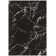 Mayrin Design High Pile Shaggy Black/White Rug
