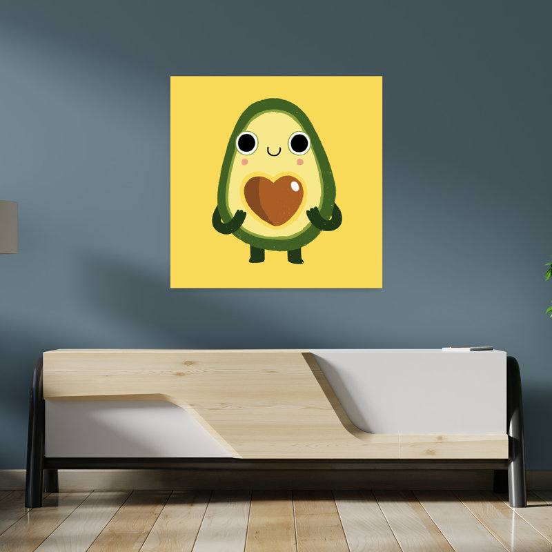 Luvacado, art urbain contemporain abstrait, H 36 po x l 36 po