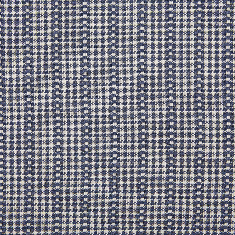 Pinard Gingham 100% Cotton Table Runner, 72" x 14", French Blue