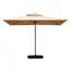 Parasol en porte-à-faux rectangulaire 9 'x 11' avec mât central (base non incluse)-1663921732