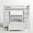Herminda Twin Solid Wood L-Shaped Bunk Beds with Bookcase-544208684