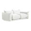 Minarik 2-Seat Chenille Fabric Upholstered Round Arm Sectional Loveseat-1411638832