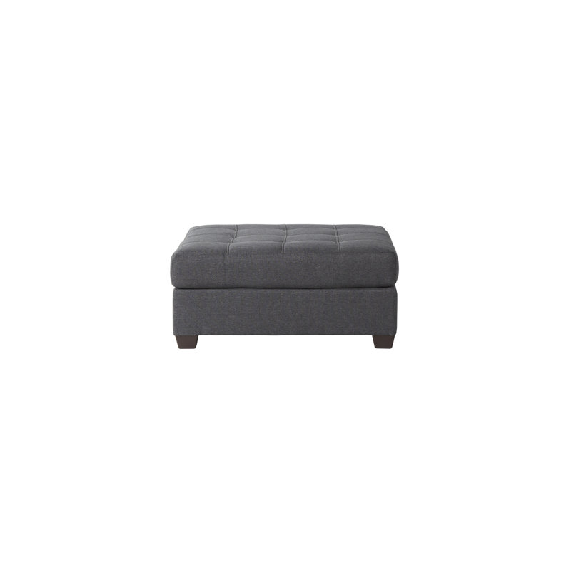 Repose-pieds Gillender, Mélange de polyester gris Jitterbug