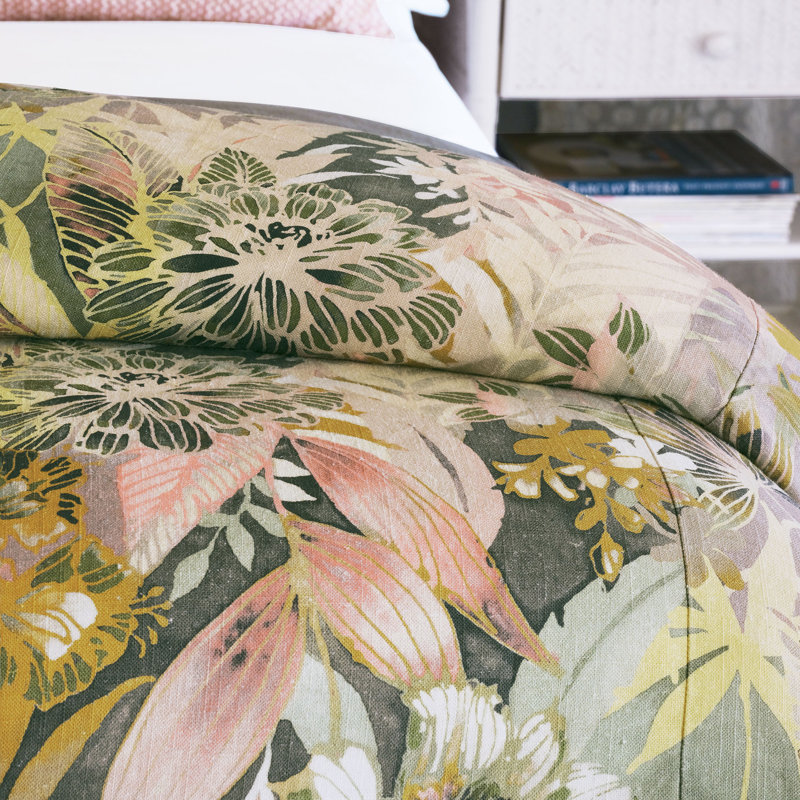 Ensemble de housse de couette réversible Felicity, Housse de couette pour grand lit + 5 pièces suppl