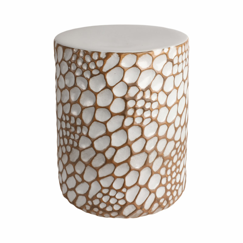 Tabouret de jardin 20 "en céramique Puteri
