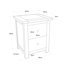 Audette 45cm W Solid + Manufactured Wood Bedside Table