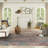 Machine Washable Southwestern Blue/Red Area Rug-1536346712
