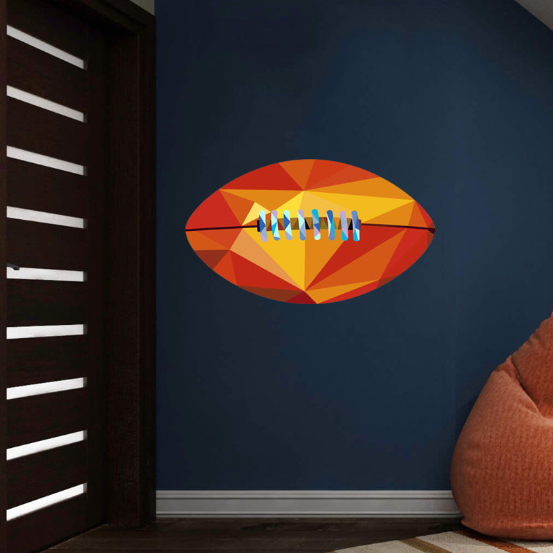 Sports Wall Decal, 22" H x 35" W