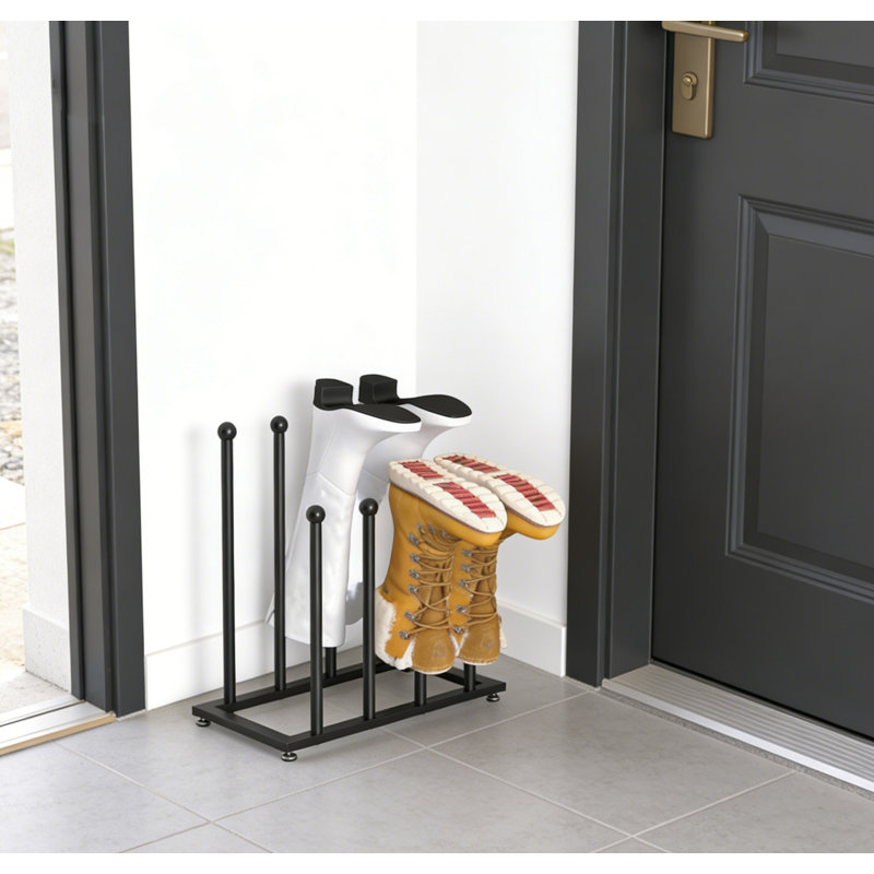 Support à bottes autoportant, H 17,9 po x l 17,3 po x P 9,84 po