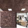 Art3d Decorative Ceiling Tile 2x2 Glue up, Lay in Ceiling Tile 24x24 Pack of 12pcs Spanish Floral in Matt White