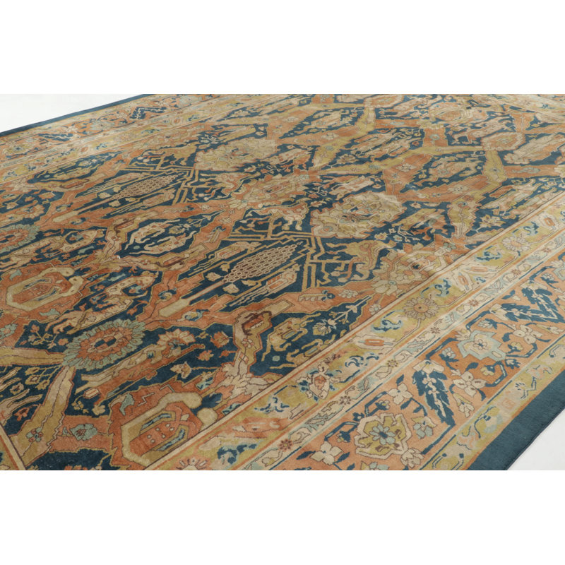 Antique One-of-a-Kind 10'10x15'7 Hand Knotted Area Rug