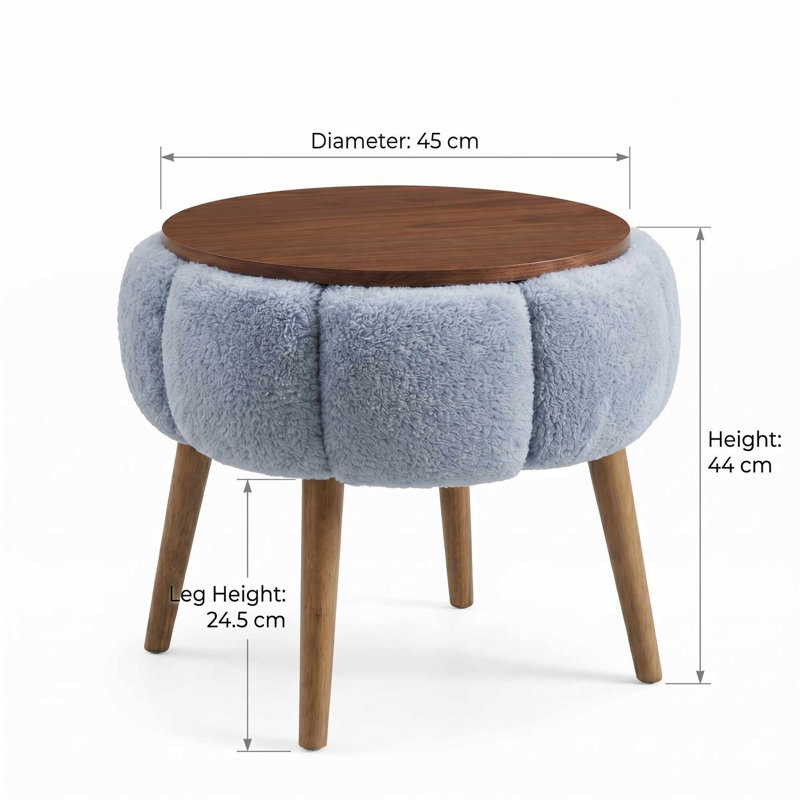 Table d'appoint, Grey/Walnut
