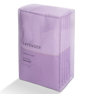 Expressive Scented Fresh Scent Pouches – Perfect Lavender Air Freshener – Home Fragrance & Closet Deodorizer For Drawers, Closets, Cars And Bathrooms – Long-lasting Fresh Scent Sachets (6-pack)