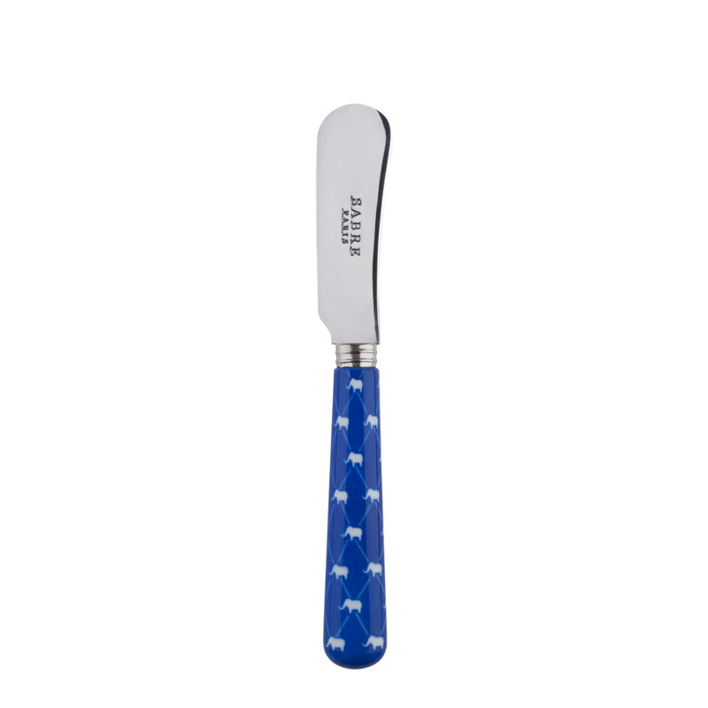 Dumbo Stainless Steel Butter Knife, Lapis Blue