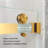 Opal Mirage MCOCOD 56-61"W x 79"H Double Sliding Frameless Smooth Sliding Shower Door with 3/8"(10mm)Frosted Glass-116205622