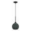 Mini-luminaire suspendu noir 1 lumière Albrechtice