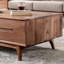 Table de bout en noyer noir-107505439