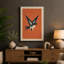 Modernist Star Geometric 1 Piece Wrapped Canvas Wall Art-521906776-521906791