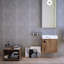 Minimal Ceramic 21.6'' L Bathroom Sink