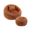 Fauteuil à billes rond avec repose-pieds-1828414010