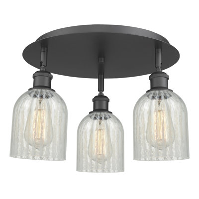 Batul Glass Flush Mount
