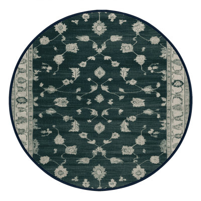 Tapis bleu lavé à la machine