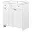Meuble-lavabo 30 po avec lavabo en céramique-454334086