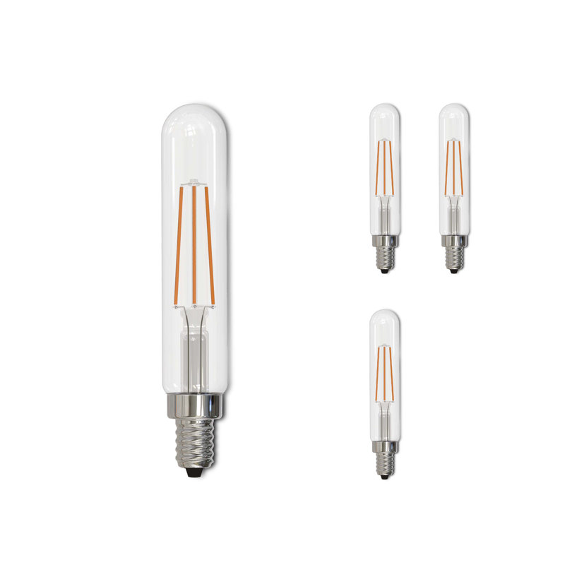 4,5 W (équivalent à 40 W), ampoule à DEL T8 à intensité variable, culot E12 / candélabre (3000K), 2700 K