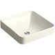 Vox® Ceramic Square Vessel Bathroom Sink with Overflow