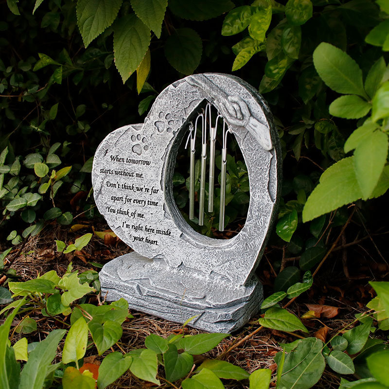 Wind Chime Gravestone
