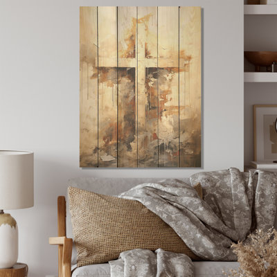 Minimalisme, croix religieuse